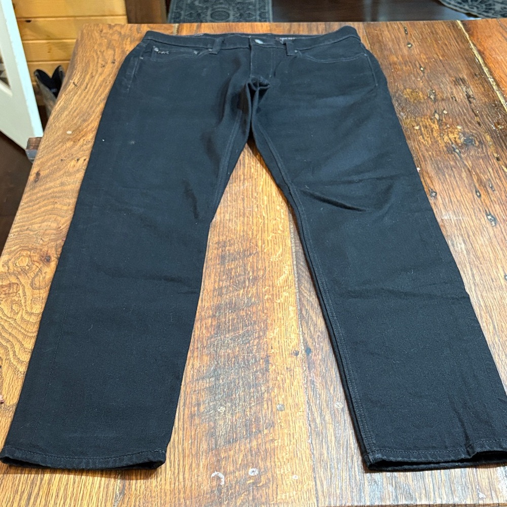 Michael Kors Men's Black Straight Jeans